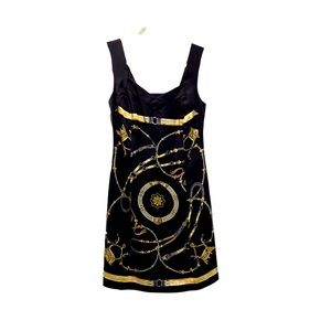 NWT J McLaughlin silk equestrian sheath dress